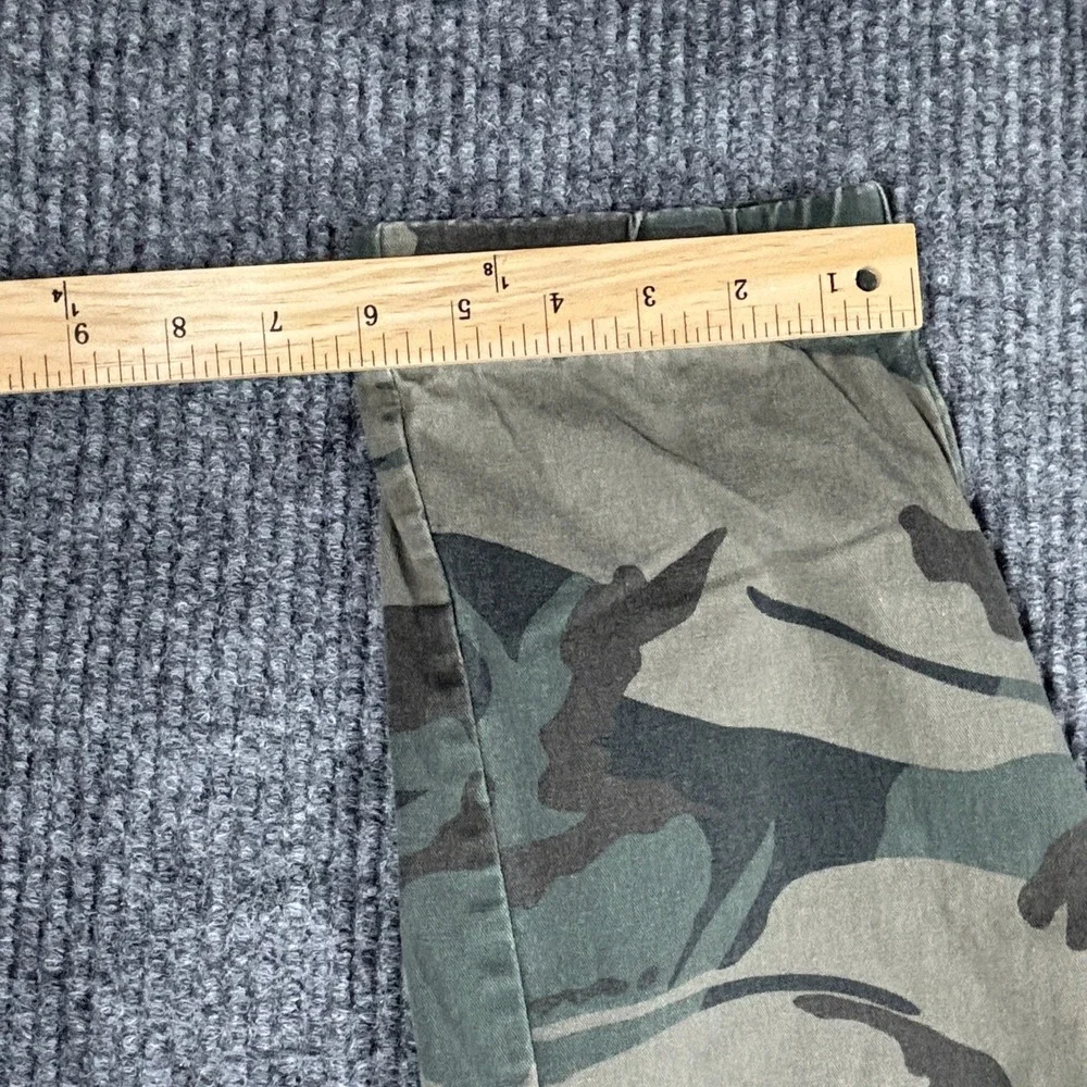 Wrangler Cargo Jogger Kids 16 Husky Green Camo Camouflage Pants 109MGHW7E